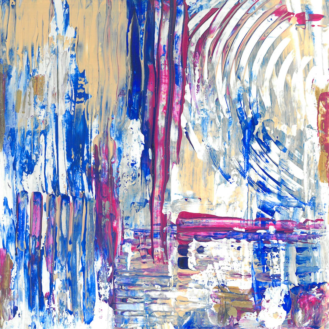 Artwork using complementary colors